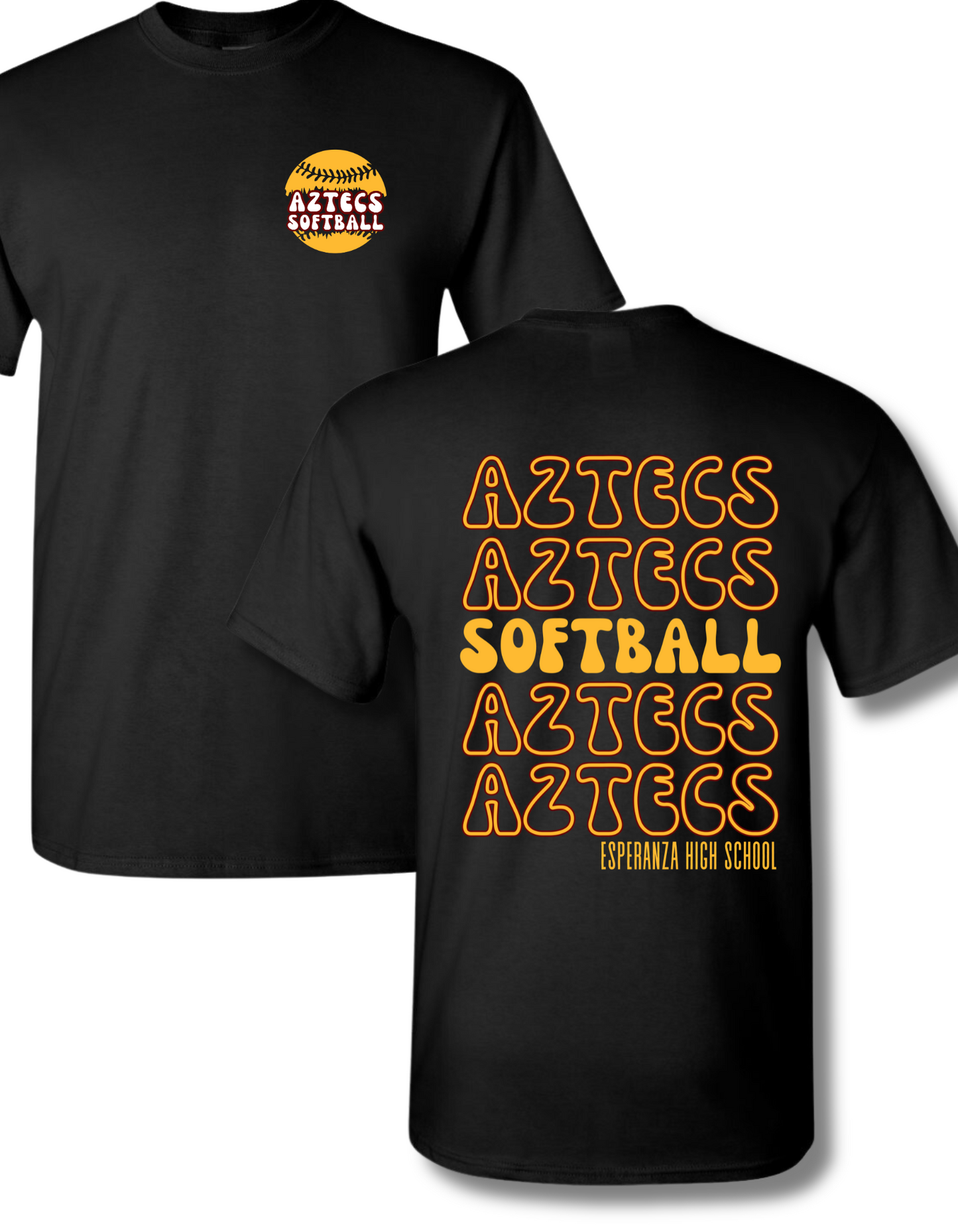 AZTECS SOFTBALL-UNISEX SHIRT